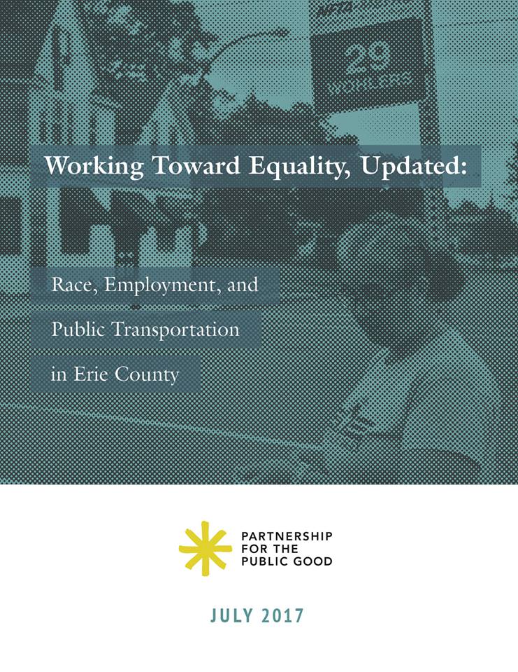WNY AFL-CIO Area Labor Federation President Is “Proud” Of New Equality Report Study That ‘Sheds Light’ On Race, Employment & Public Transit In Erie County